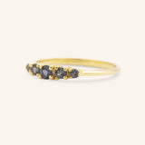 Lovett Five Stone Alexandrite Anniversary Ring