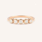 Brookman Bezel 5-Stone Diamond Ring