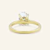 Hotaru Oval Diamond Engagement Ring