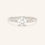 Hotaru Round Diamond Engagement Ring
