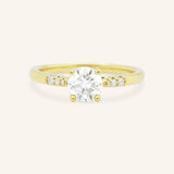 Hotaru Round Diamond Engagement Ring