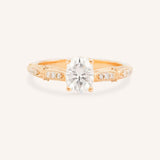 Esther Oval Diamond Engagement Ring