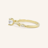 Esther Round Diamond Engagement Ring