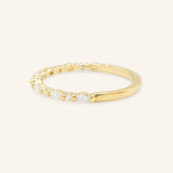 Ascann Diamond Wedding Band