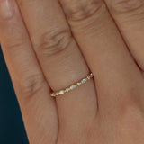 Ascann Diamond Wedding Band