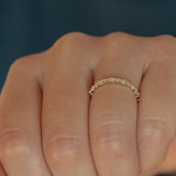 Ascann Diamond Wedding Band