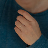Ascann Diamond Wedding Band