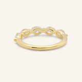 Maisi Oval Diamond Wedding Ring
