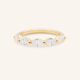 Maisi Oval Diamond Wedding Ring