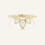 Cardillo Curved Diamond Wedding Band