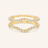Andera Double Band Diamond Ring Guard