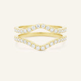Andera Double Band Diamond Ring Guard