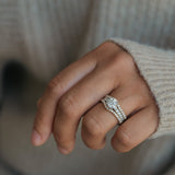 Andera Double Band Diamond Ring Guard