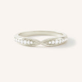 Sorrel Diamond Criss-Cross Contour Band