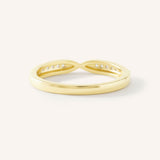 Sorrel Diamond Criss-Cross Contour Band