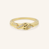 Melody Diamond Knot Ring