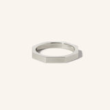 Octagon Gold Ring
