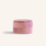 Velvet Backdrop Necklace Box - Rose Pink