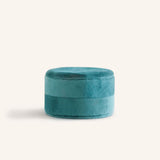 Velvet Backdrop Earring Box - Teal