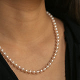 Bellezza White Pearl Necklace