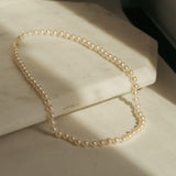 Bellezza White Pearl Necklace