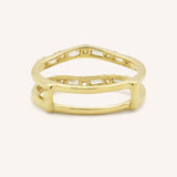 Hoshina Curved Diamond Ring Guard