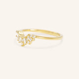 Elara Nesting Diamond Wedding Ring