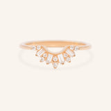 Elara Nesting Diamond Wedding Ring