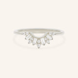 Elara Nesting Diamond Wedding Ring
