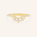Elara Nesting Diamond Wedding Ring