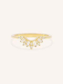 Elara Nesting Diamond Wedding Ring