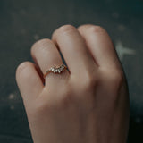 Elara Nesting Diamond Wedding Ring