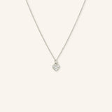 Petite Heart Diamond Accent Necklace