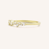 Aubrey Scattered Diamond Anniversary Band