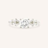 Dawnsky Round Diamond Engagement Ring