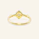 Lennox Diamond Halo-Style Ring