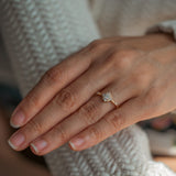 Lennox Diamond Halo-Style Ring
