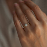 Lennox Diamond Halo-Style Ring