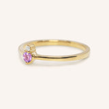 Mayers Post Amethyst Diamond Accented Ring