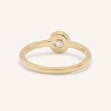 Juliet Round Diamond Halo-Style Ring