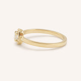 Juliet Round Diamond Halo-Style Ring