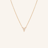 Triangle Diamond Necklace