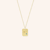 Cancer Constellation Tag Necklace