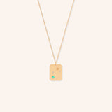Libra Constellation Tag Necklace