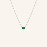 Grattan Emerald Accented Necklace
