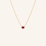 Grattan Ruby Accented Necklace