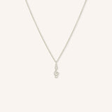 Petite Treble Clef Necklace