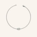 Hamsa Diamond Bracelet