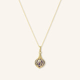 Novelle Peach Amethyst Necklace