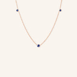 Orion's Blue Sapphire Necklace